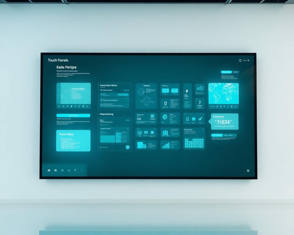 Interactive Touch Wall